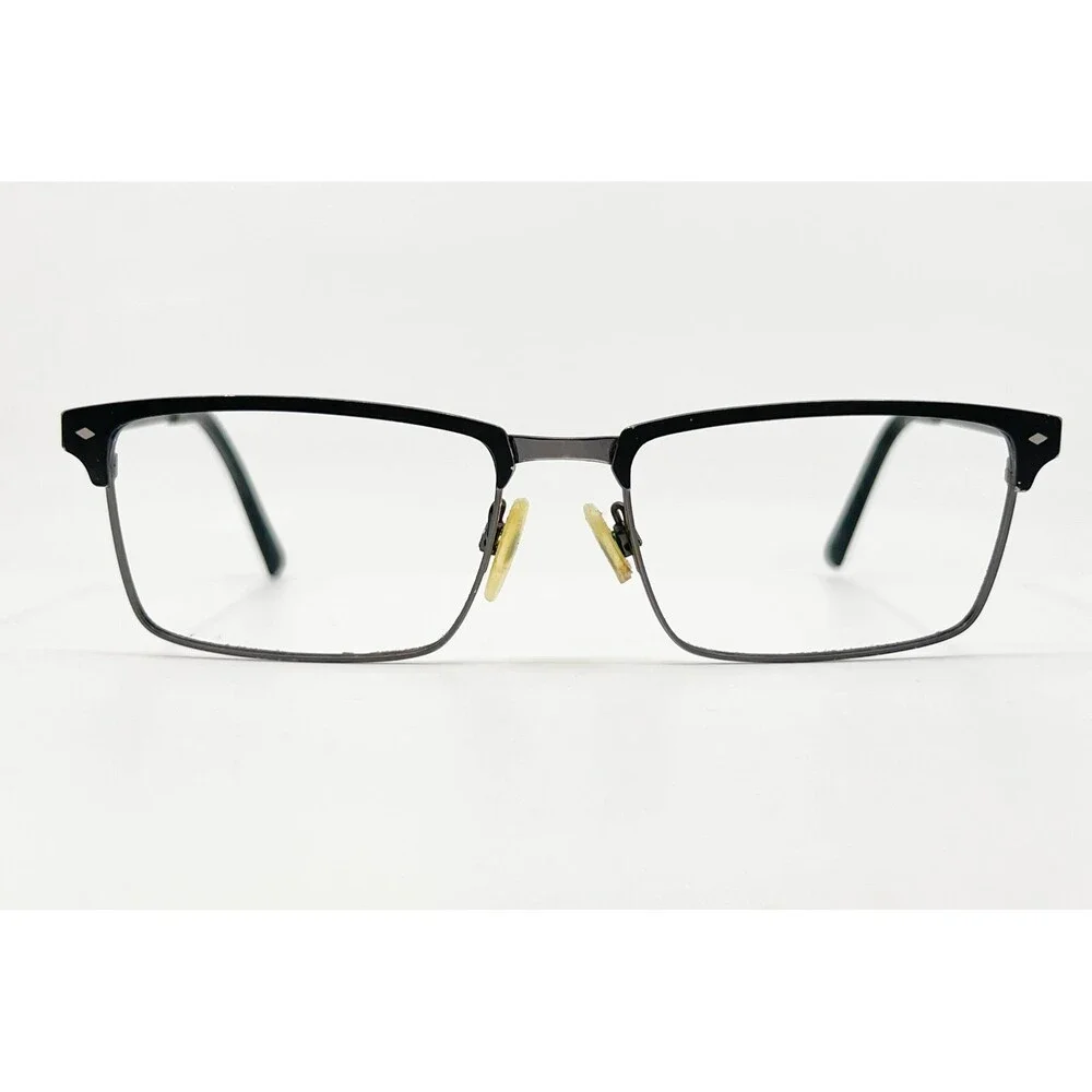 Cole Haan Eyeglass Frames Matte Black Gunmetal Rectangular 1717 001 53-17-140